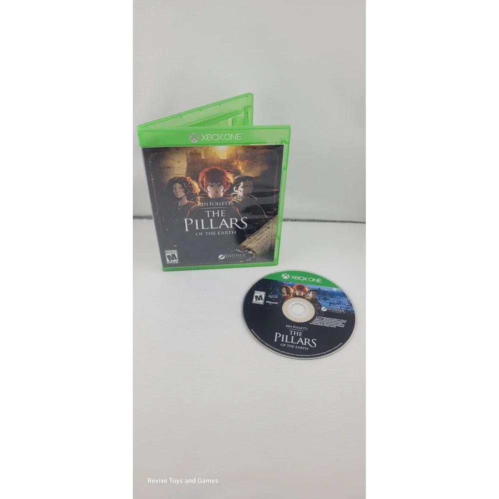 The Pillars of The Earth (Microsoft Xbox One, 2017) Game and Case Tested Working